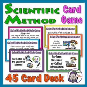 Scientific Method: Make a Scientific Method Chain (Card Game)